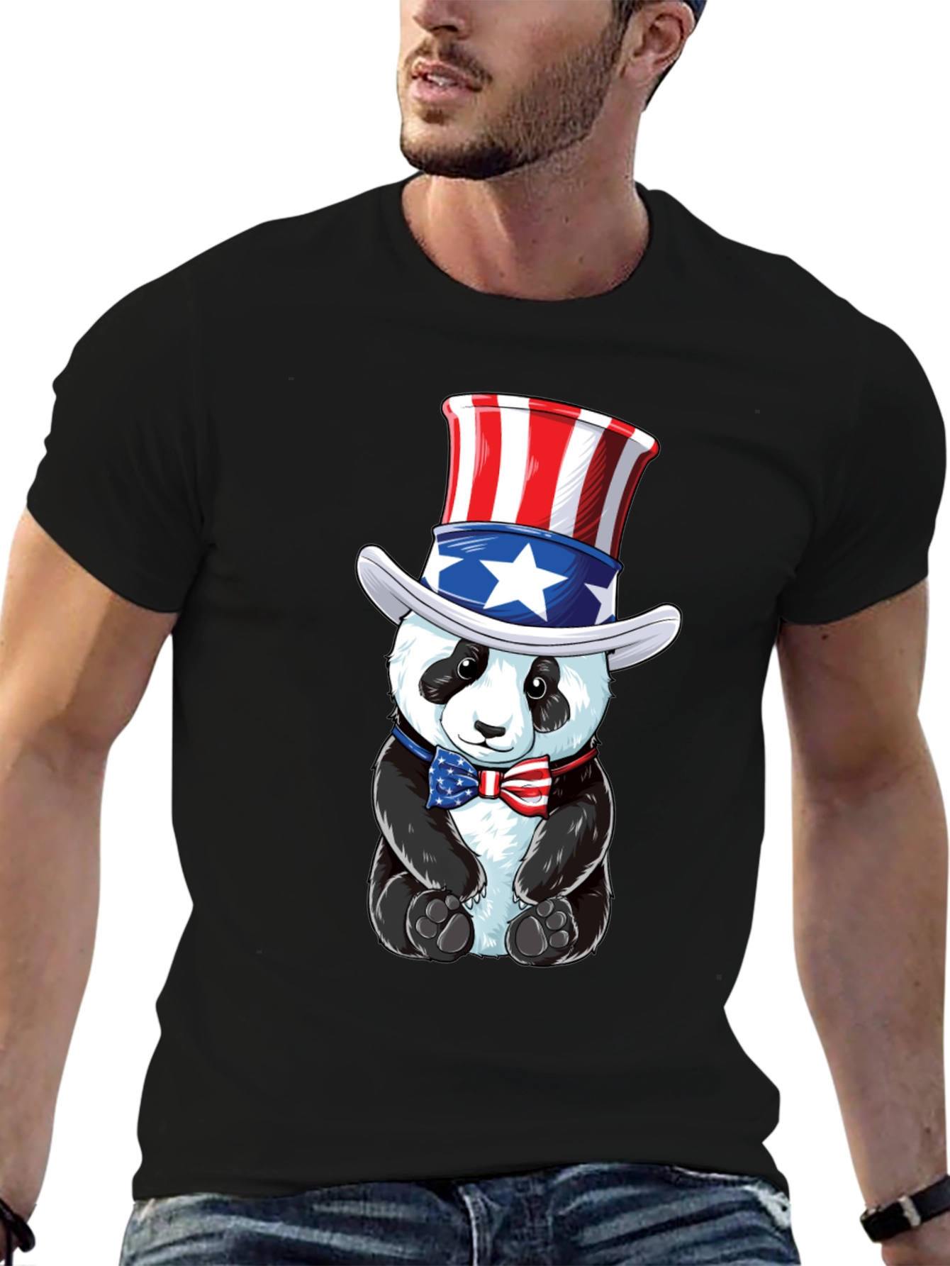 Patriotic Panda T-Shirt