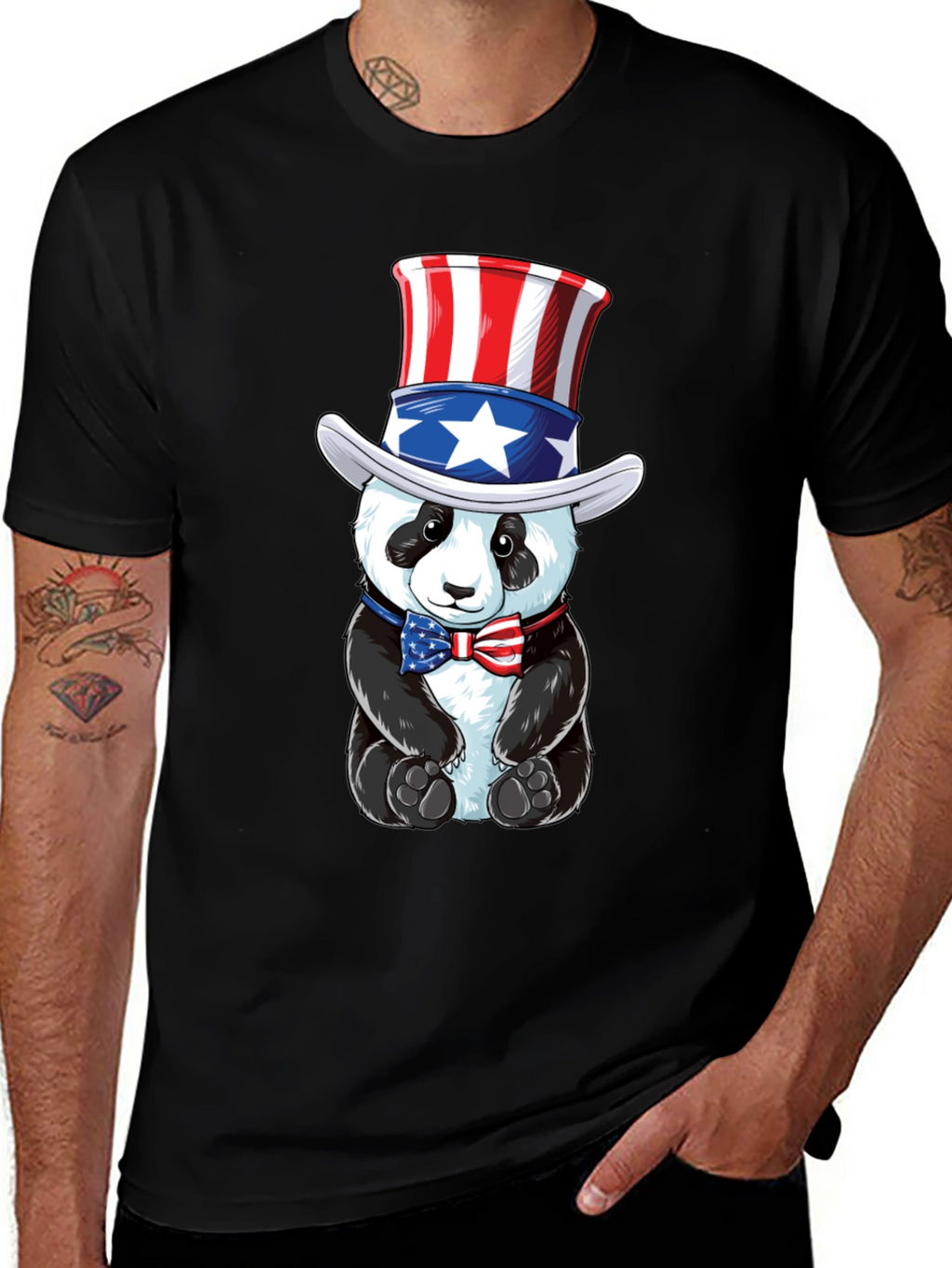 Patriotic Panda T-Shirt