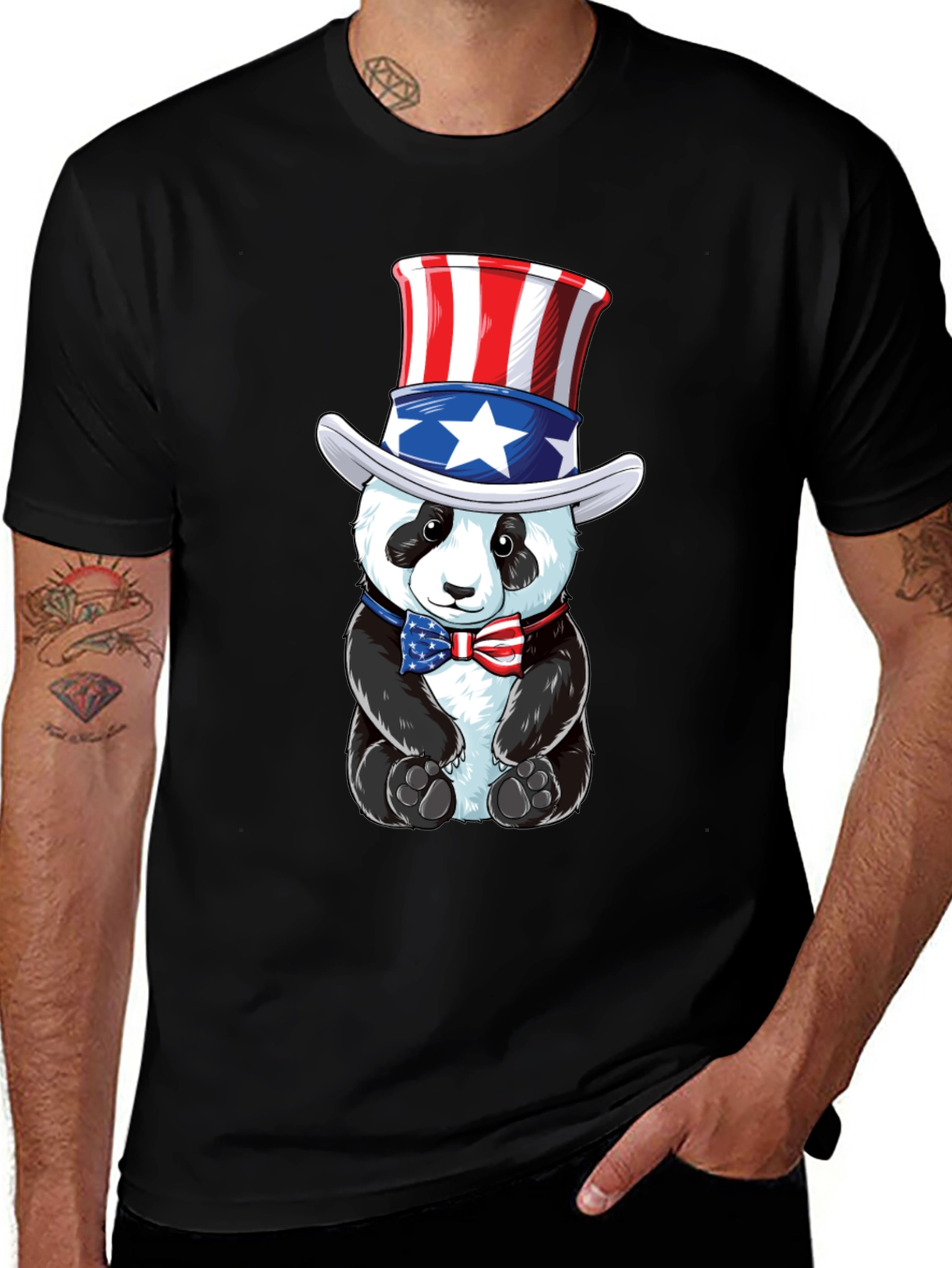 Patriotic Panda T-Shirt