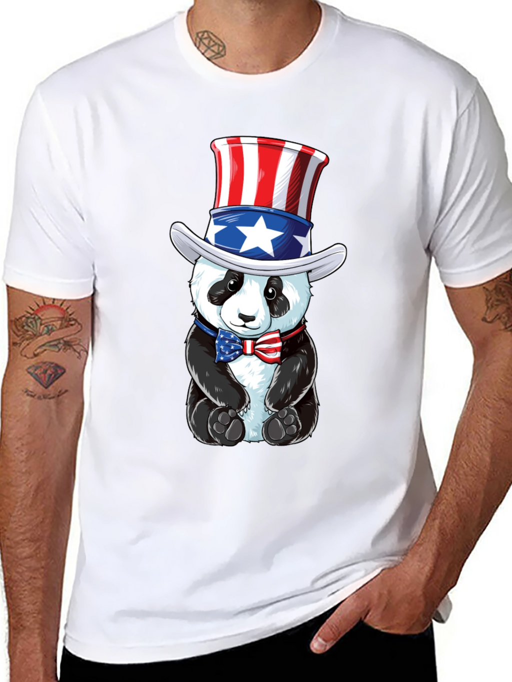 Patriotic Panda T-Shirt