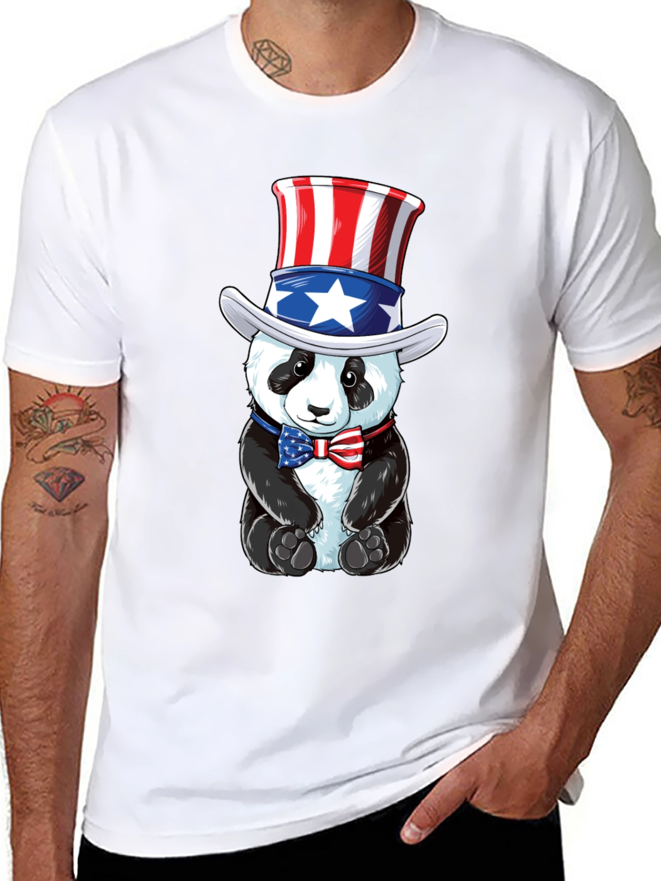 Patriotic Panda T-Shirt