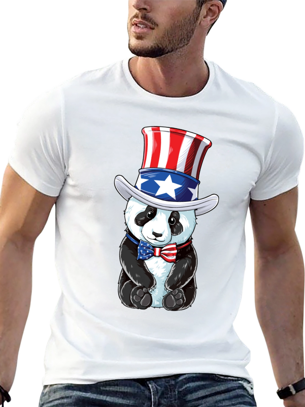 Patriotic Panda T-Shirt