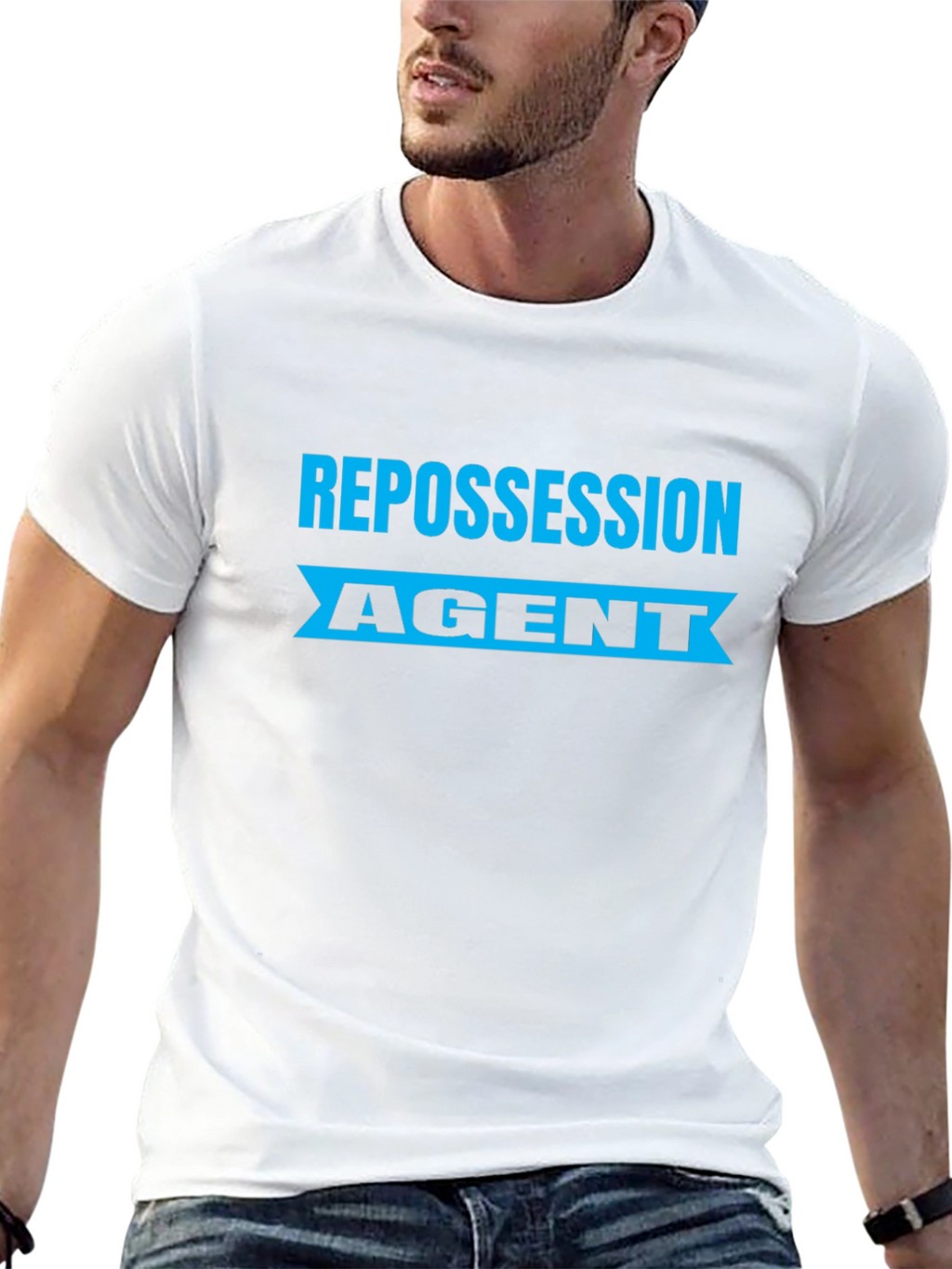 Repossession Agent Graphic Tee - Black