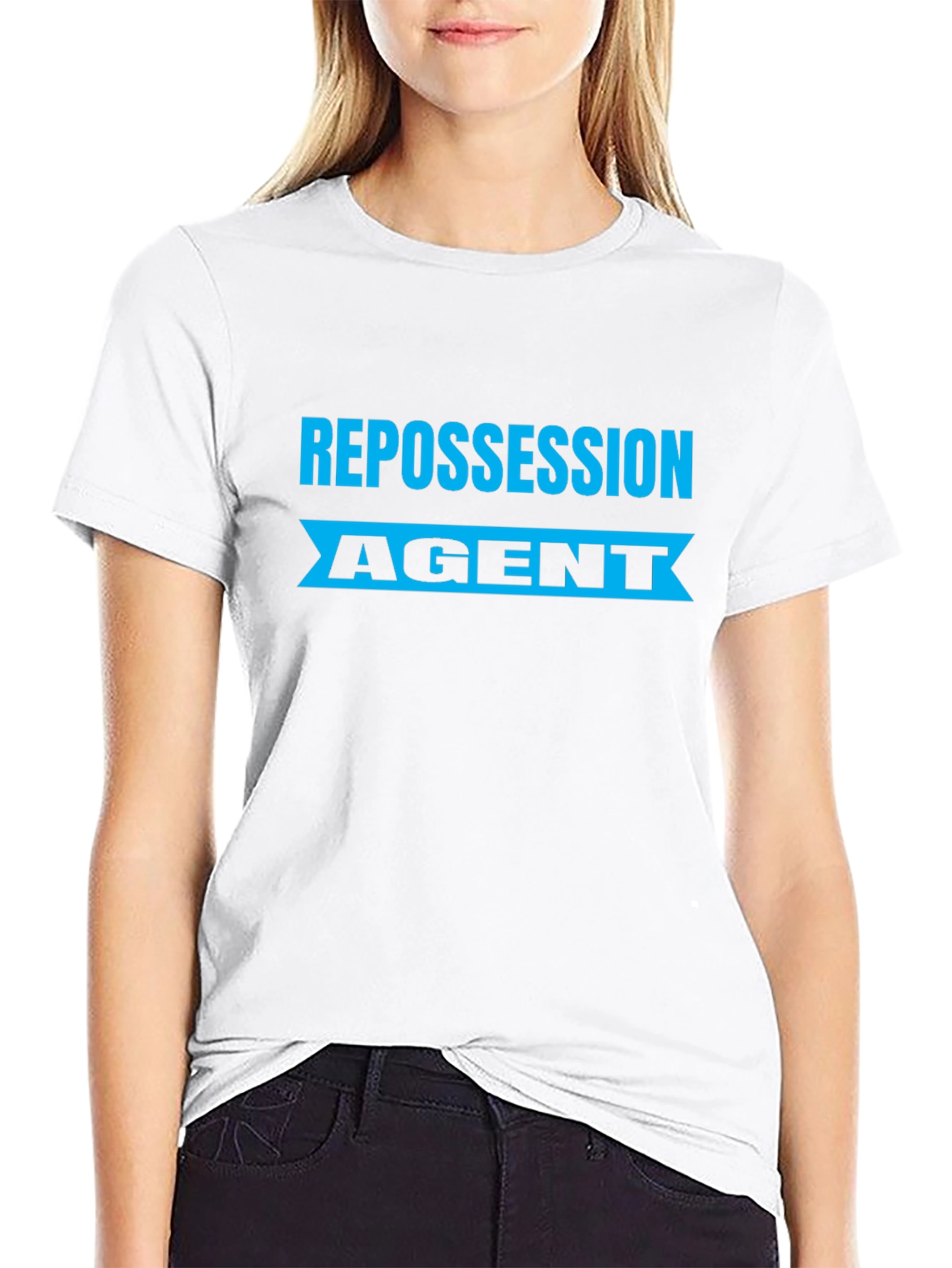 Repossession Agent Graphic Tee - Black