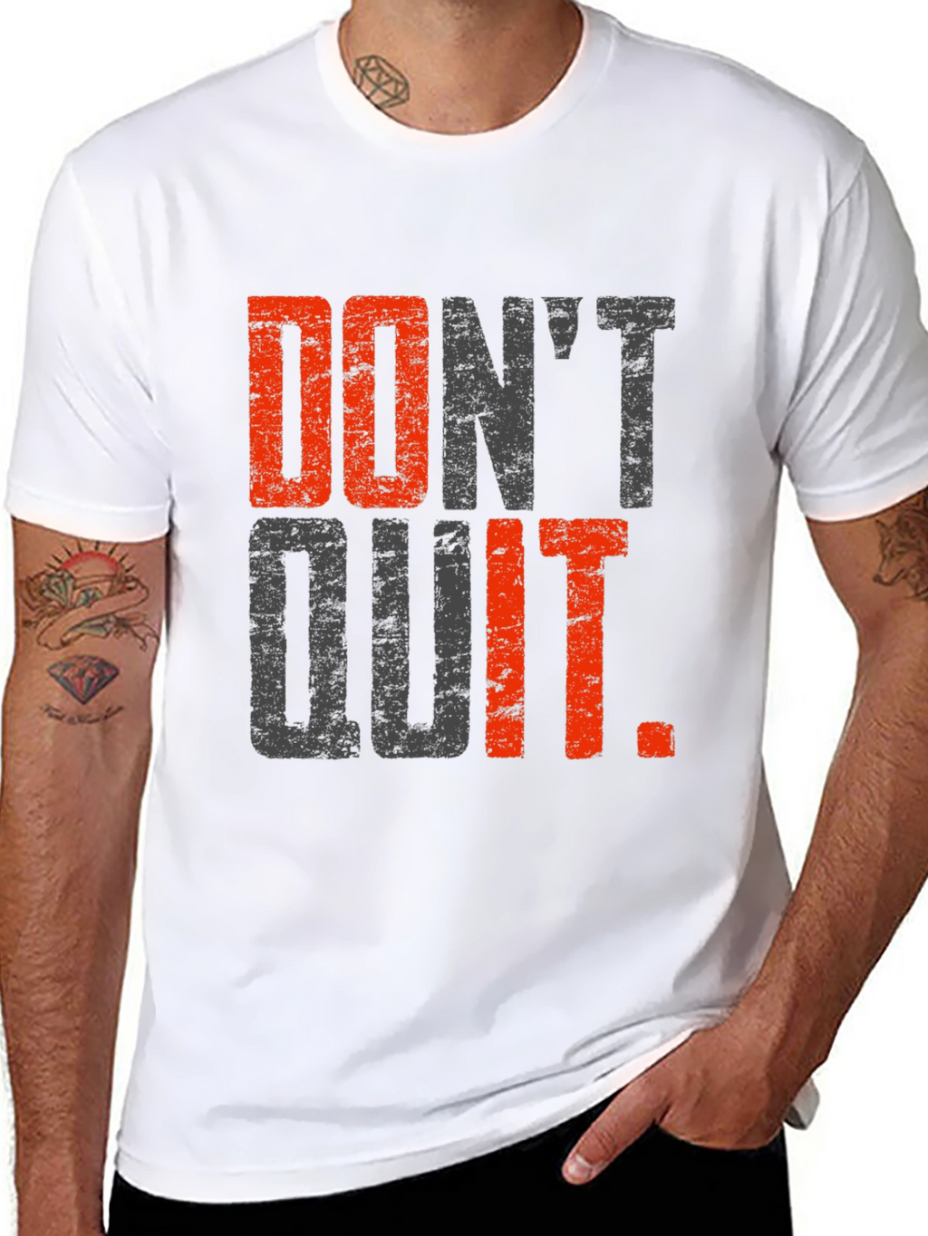 Motivational Dont Quit T-Shirt