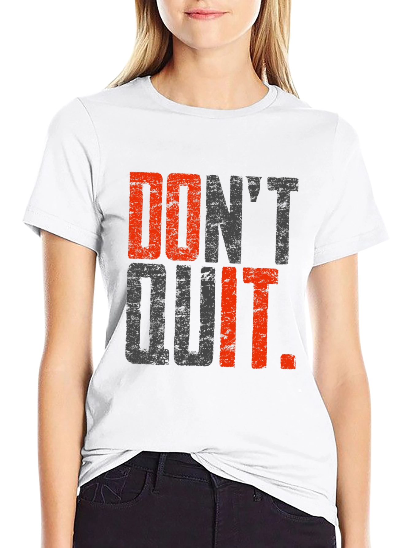 Motivational Dont Quit T-Shirt
