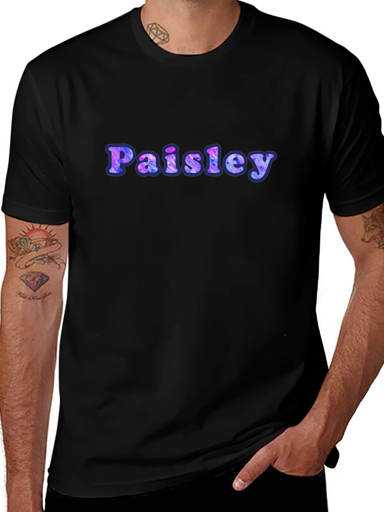 Paisley Pattern Tee