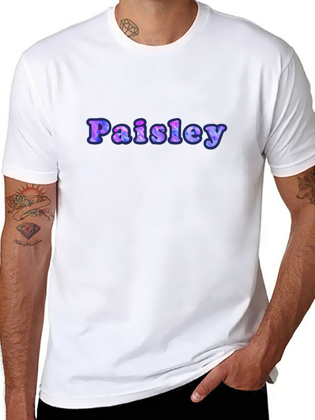Paisley Pattern Tee