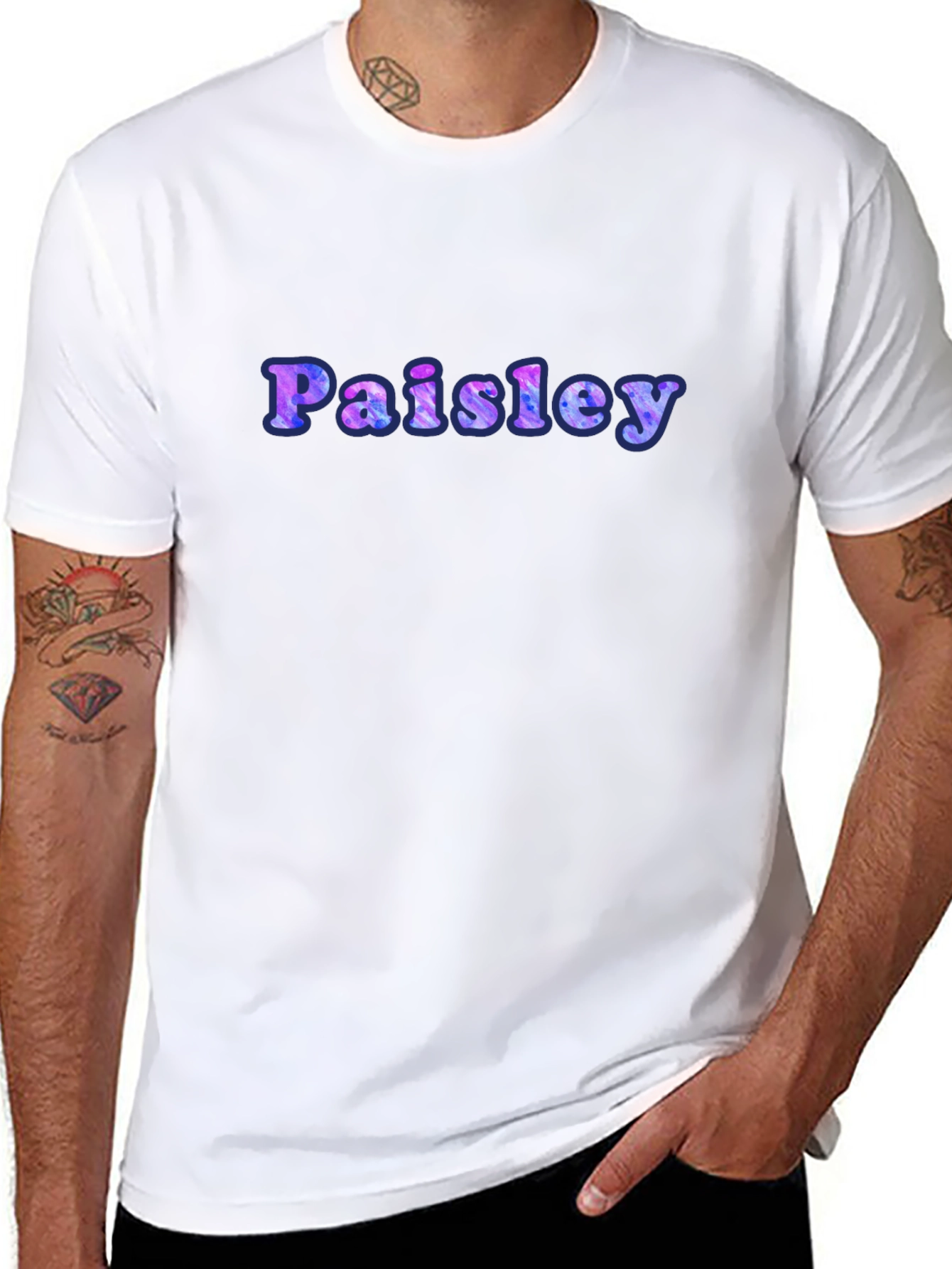 Paisley Pattern Tee