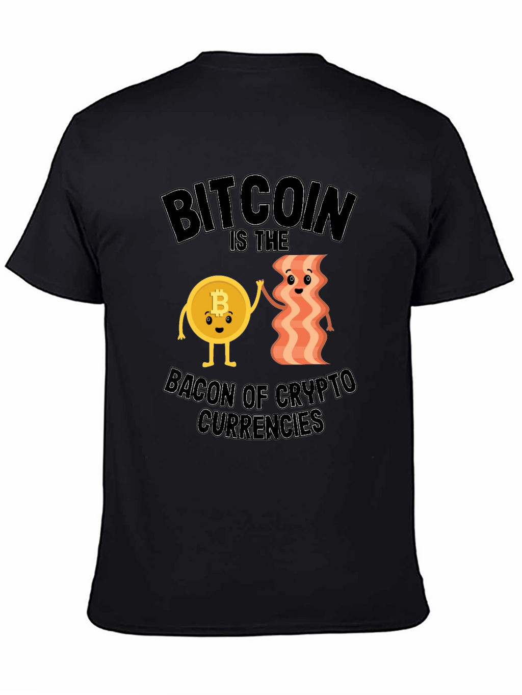 Bitcoin & Bacon Crypto T-Shirt