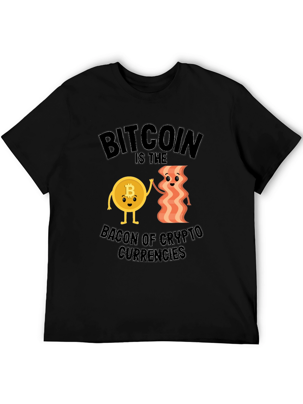 Bitcoin & Bacon Crypto T-Shirt