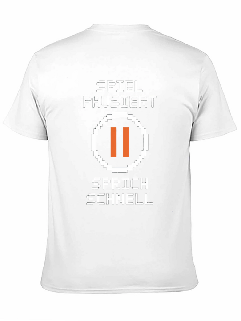 Spiel Pausiert Gamer T-Shirt - Black