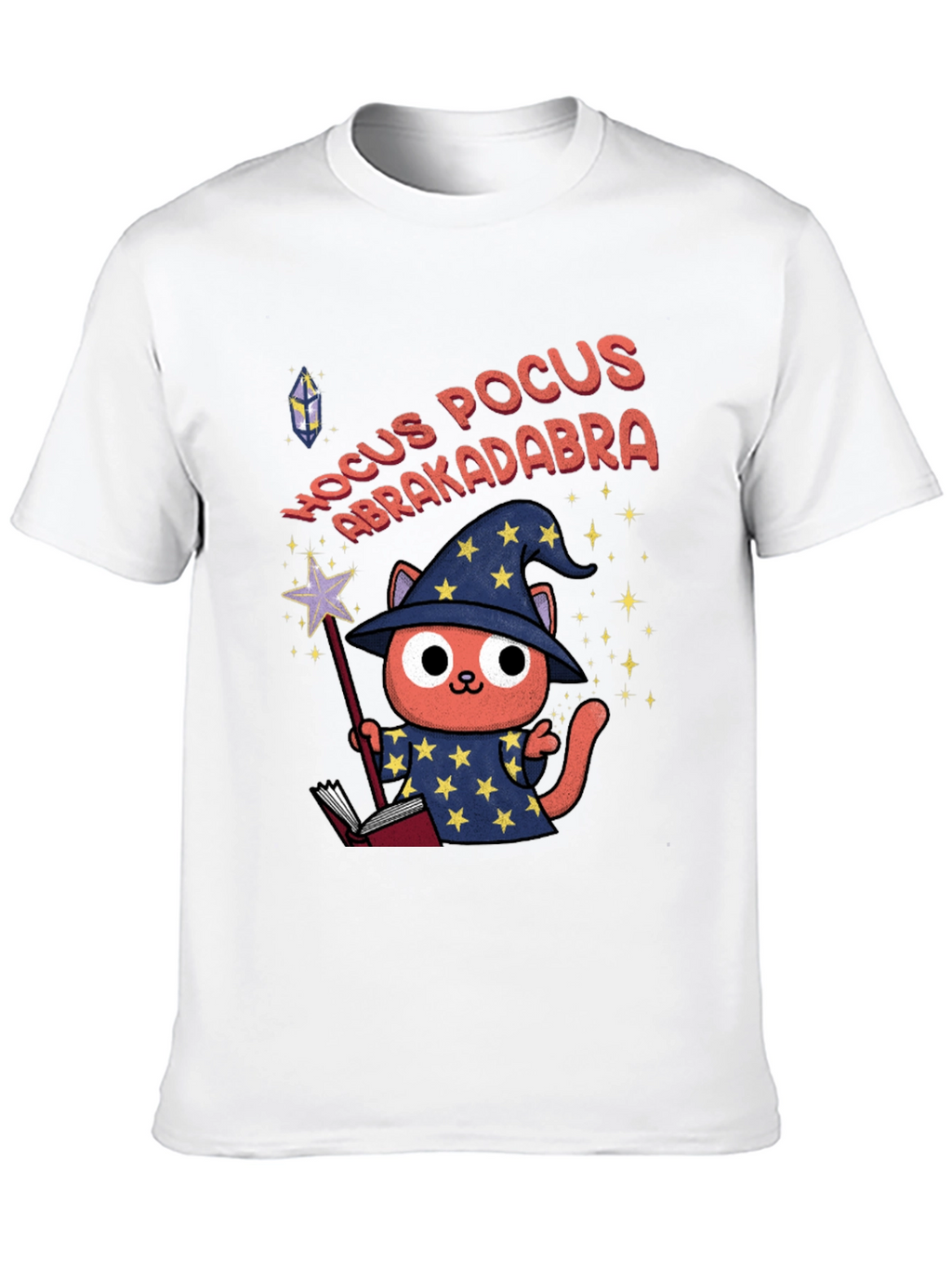 Wizard Cat Hocus Pocus T-Shirt