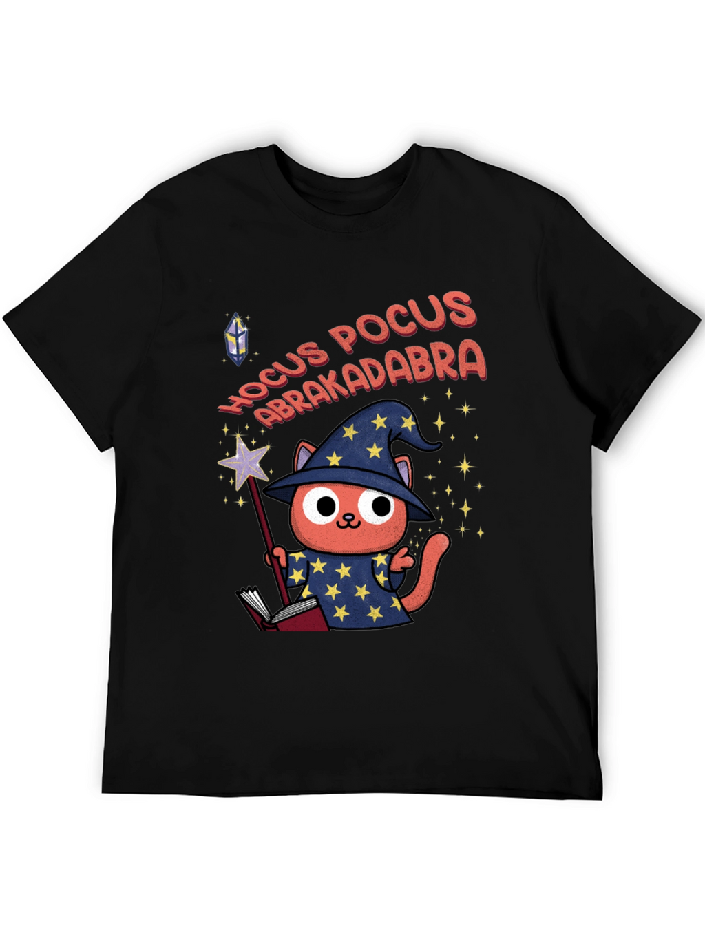 Wizard Cat Hocus Pocus T-Shirt