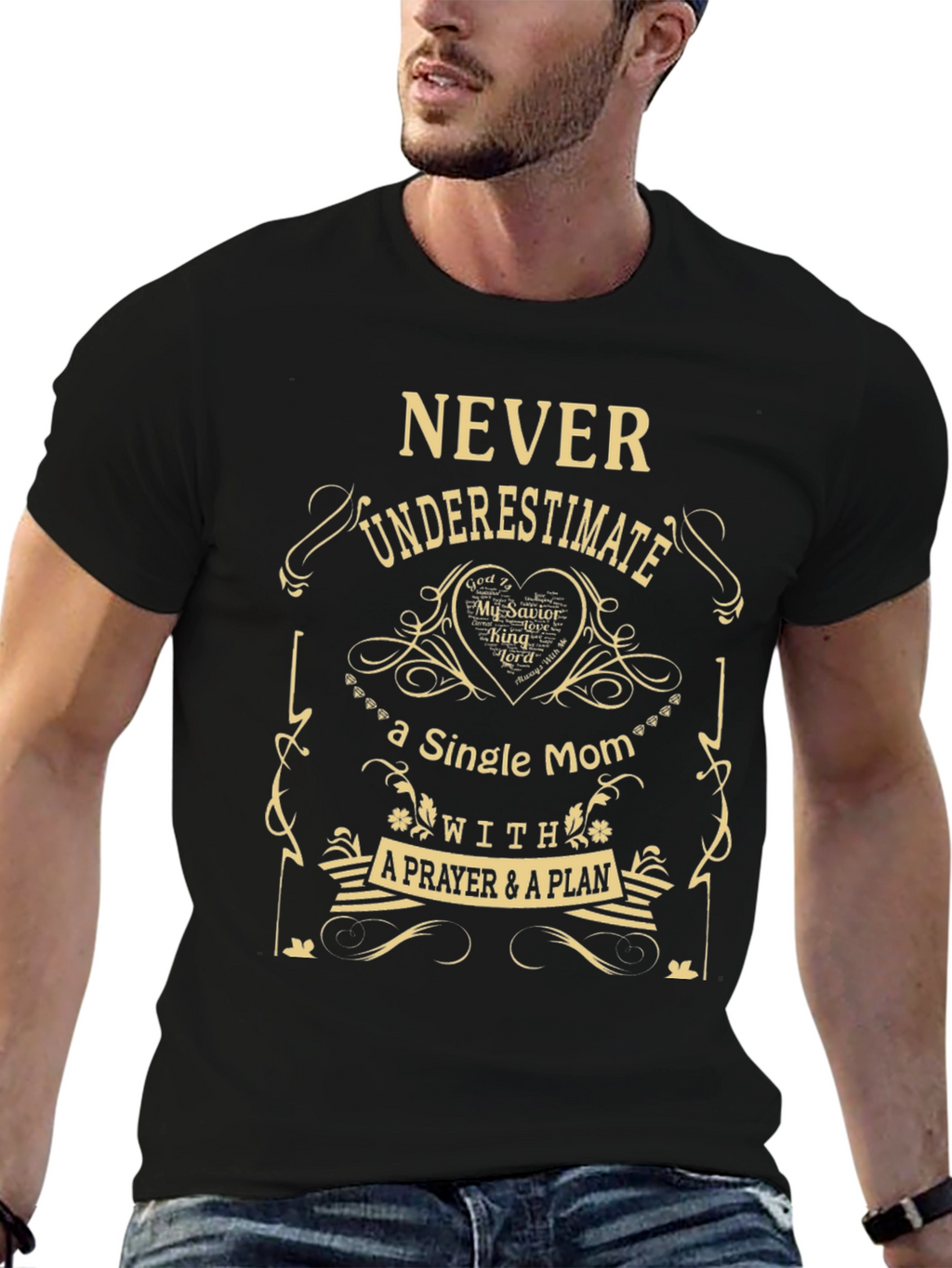 Single Mom Prayer Plan T-Shirt