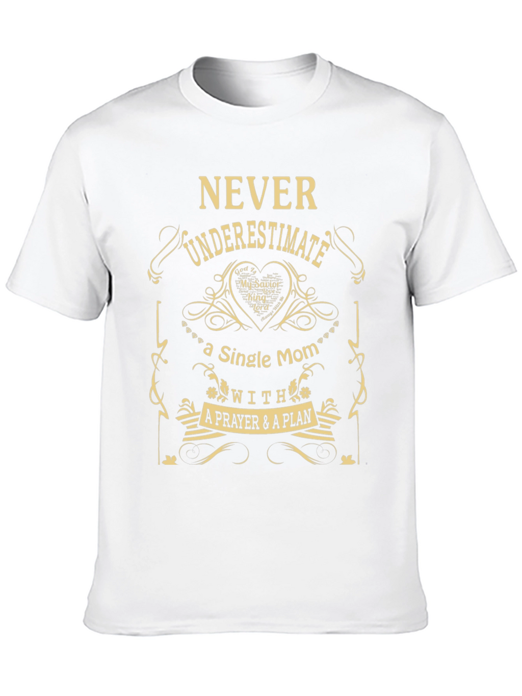 Single Mom Prayer Plan T-Shirt