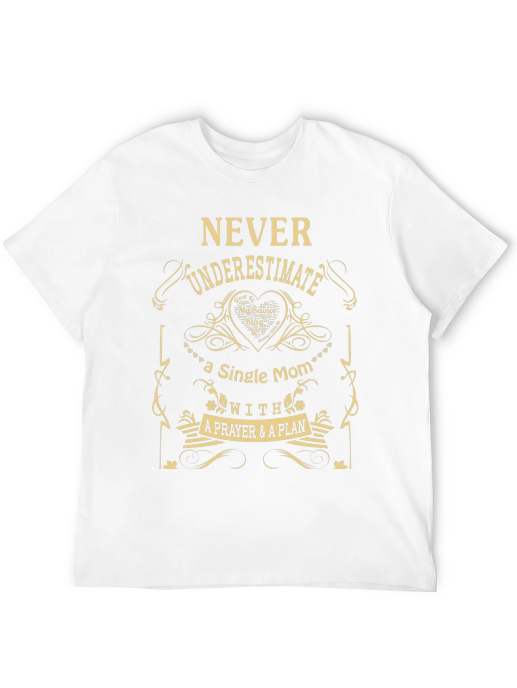 Single Mom Prayer Plan T-Shirt