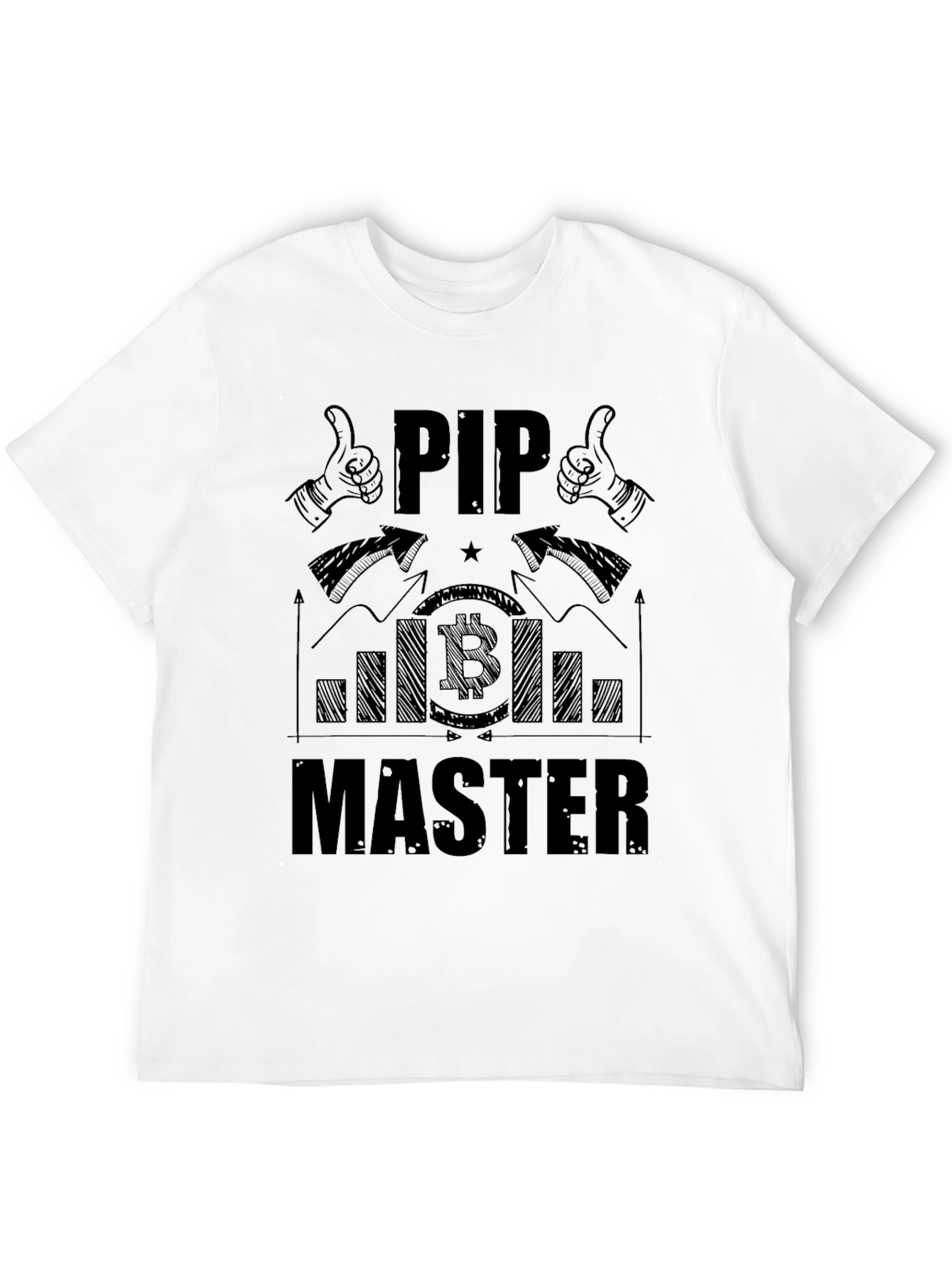 PIP Master Bitcoin Crypto Trading T-Shirt