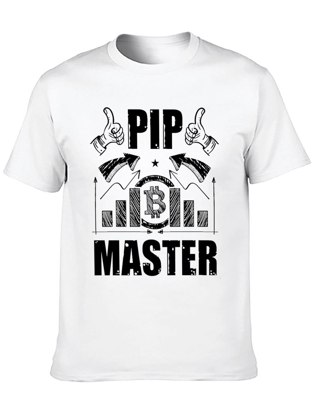 PIP Master Bitcoin Crypto Trading T-Shirt