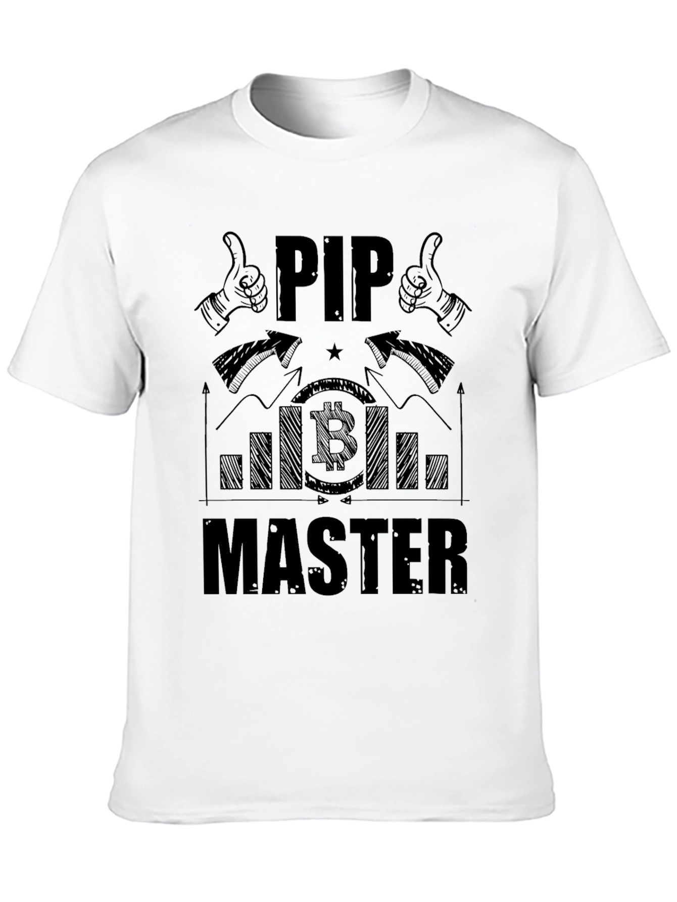 PIP Master Bitcoin Crypto Trading T-Shirt