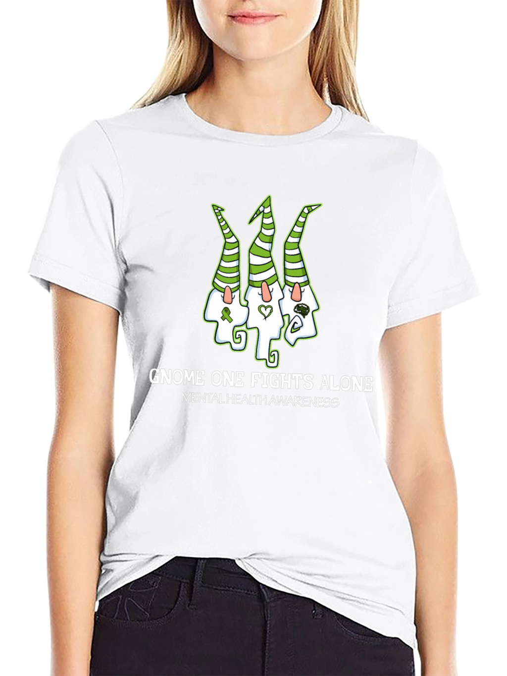 Mental Health Awareness Gnome T-Shirt