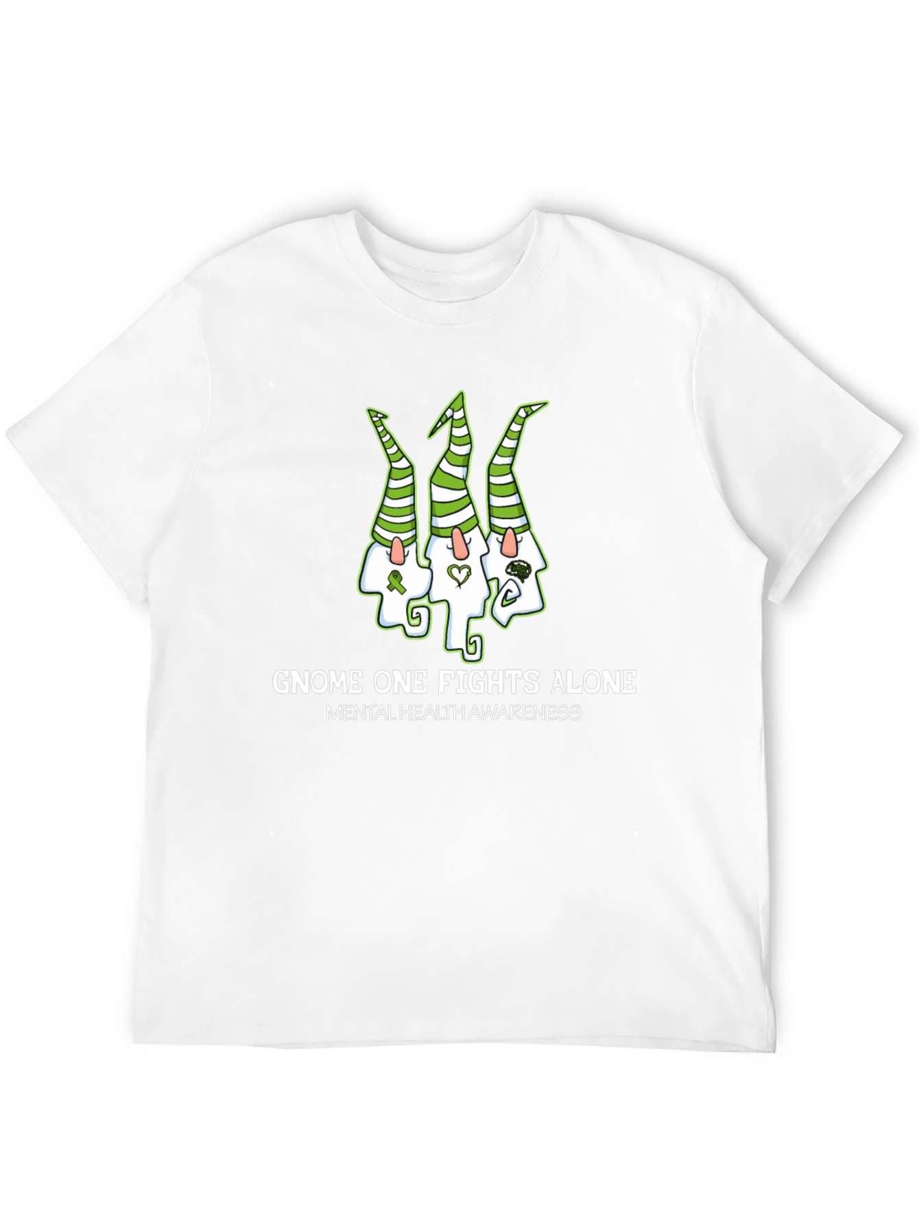 Mental Health Awareness Gnome T-Shirt