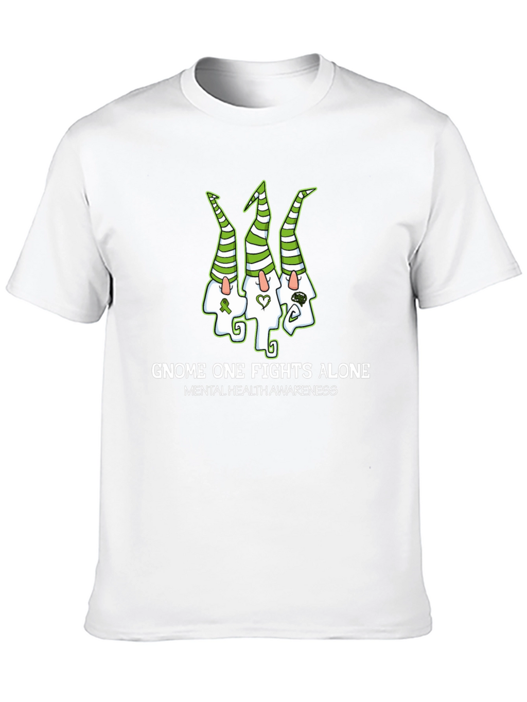 Mental Health Awareness Gnome T-Shirt