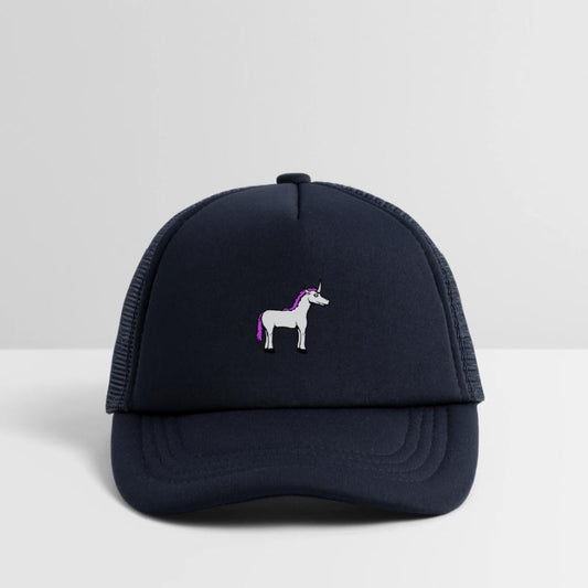 Unicorn Pink Cute Pretty Friendly Cartoon Horse