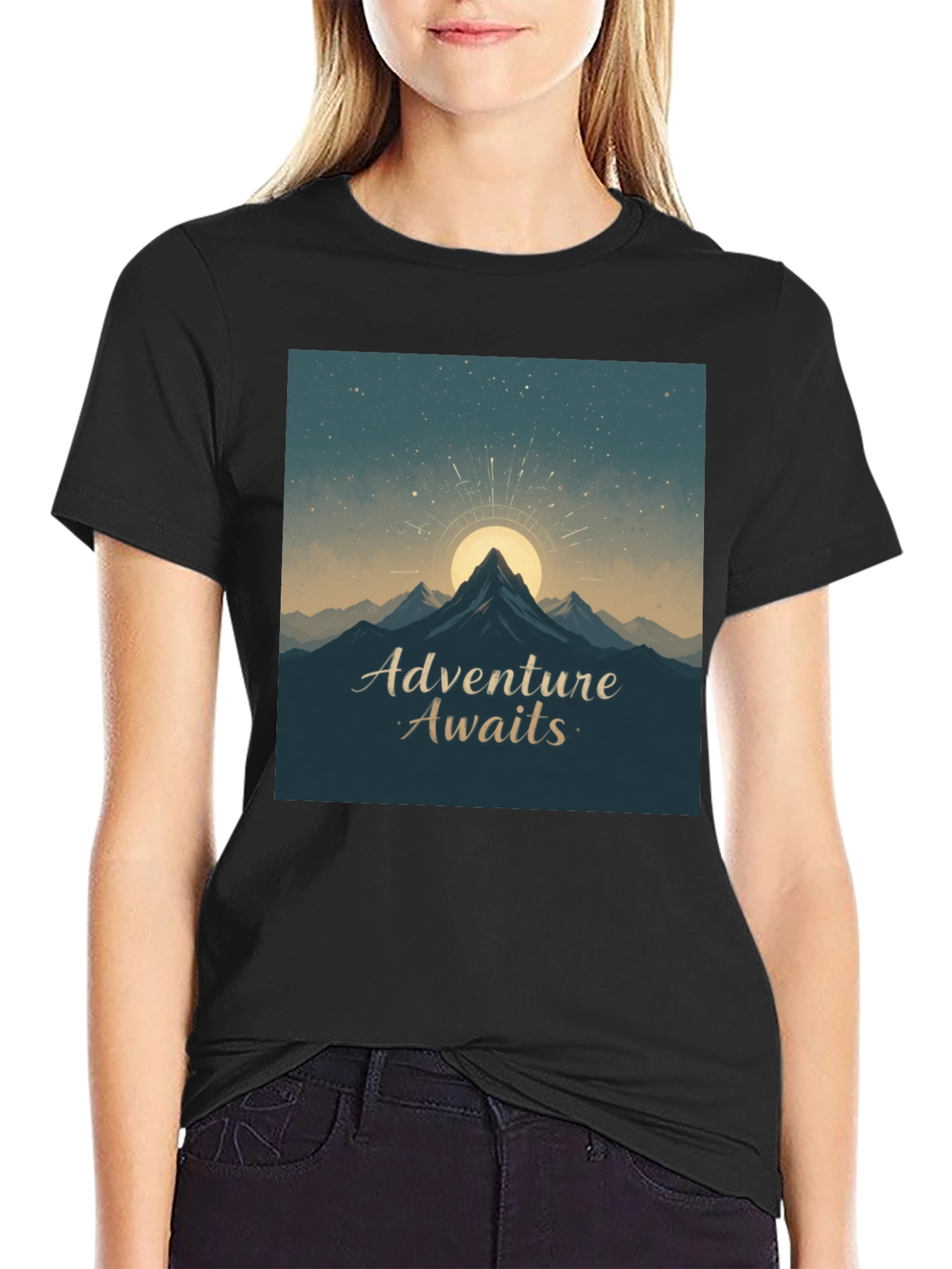Adventure Awaits Graphic T-Shirt
