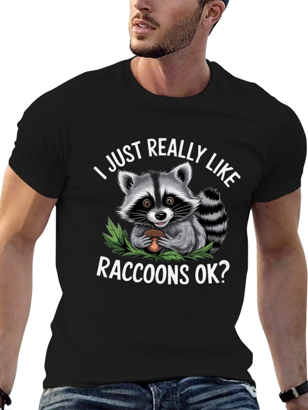 Funny Raccoon Lover T-Shirt
