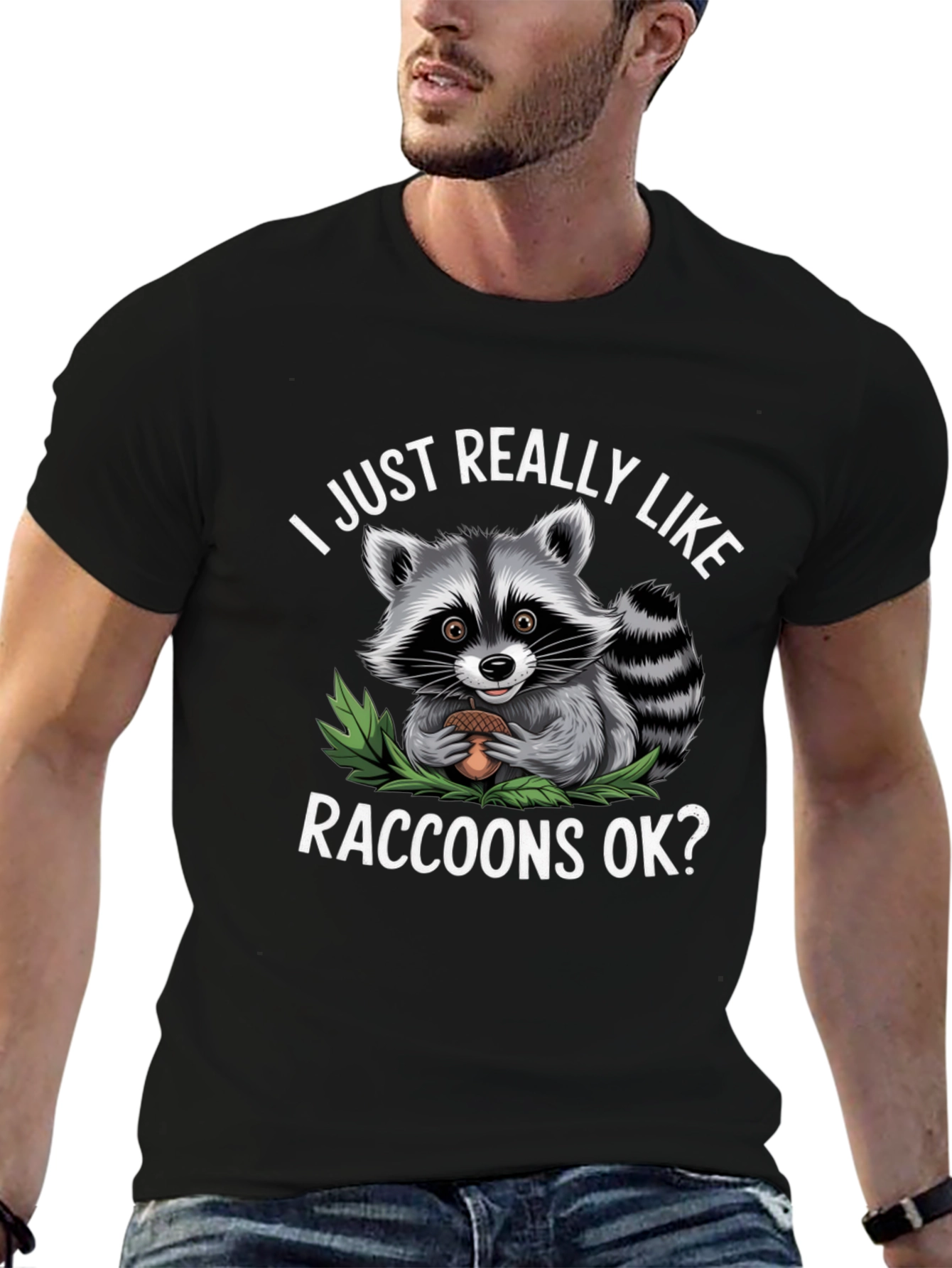 Funny Raccoon Lover T-Shirt