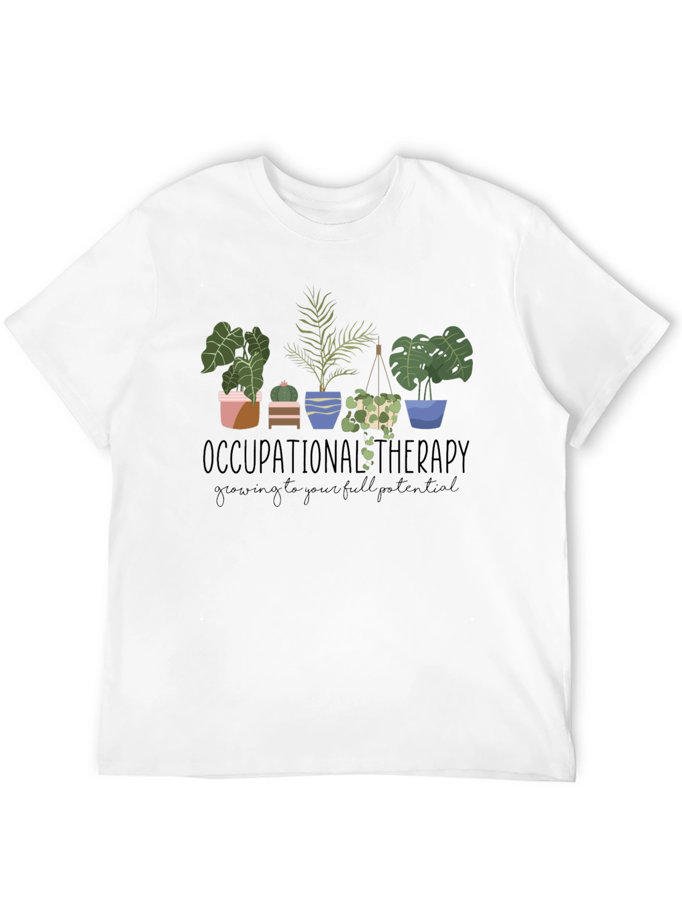 Occupational Therapy Plant Lover Graphic T-Shirt