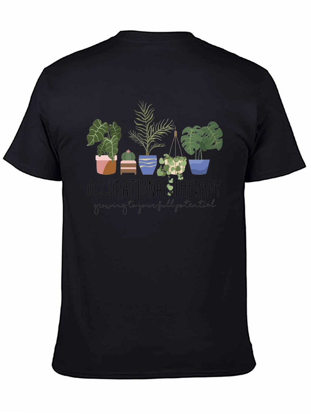 Occupational Therapy Plant Lover Graphic T-Shirt