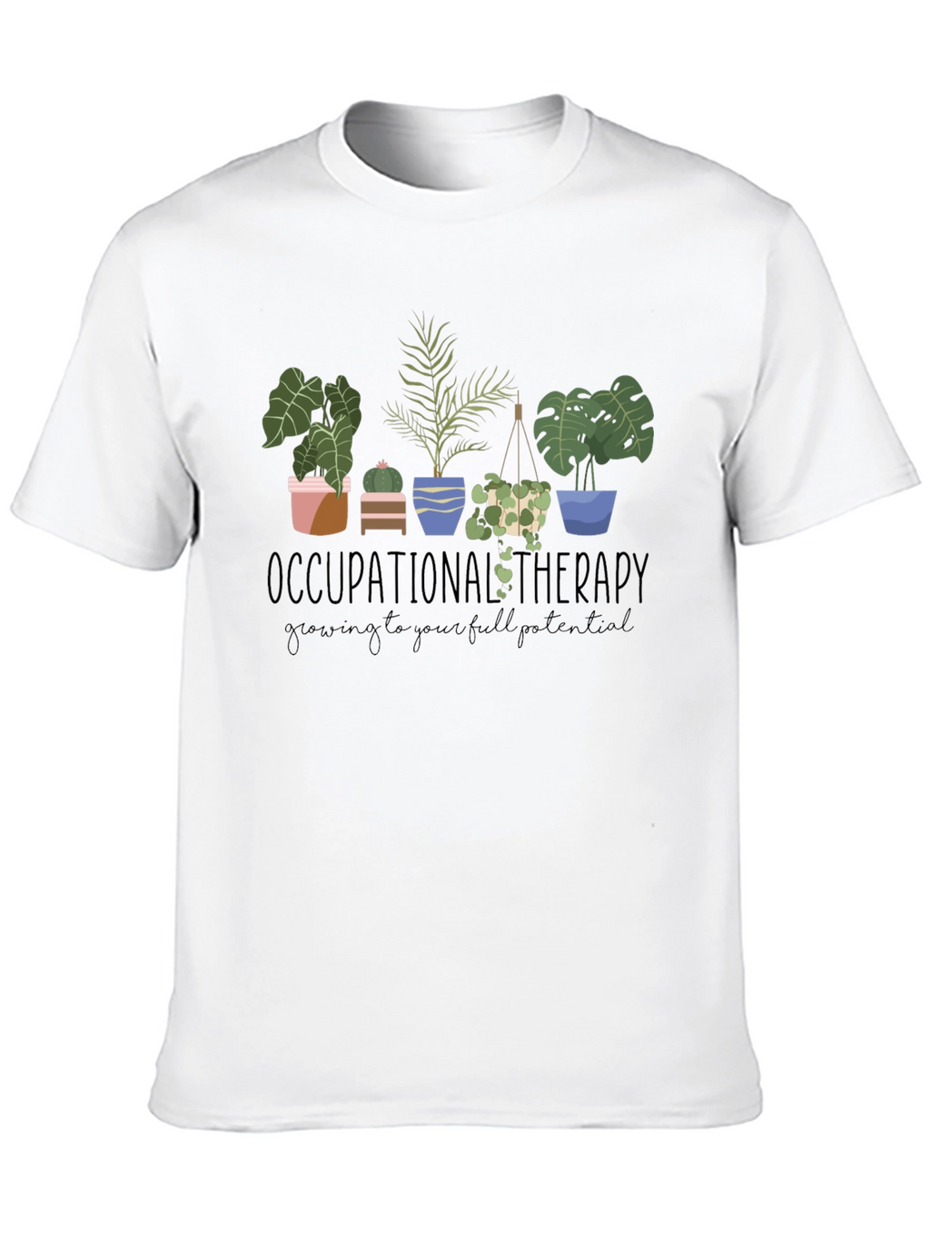 Occupational Therapy Plant Lover Graphic T-Shirt