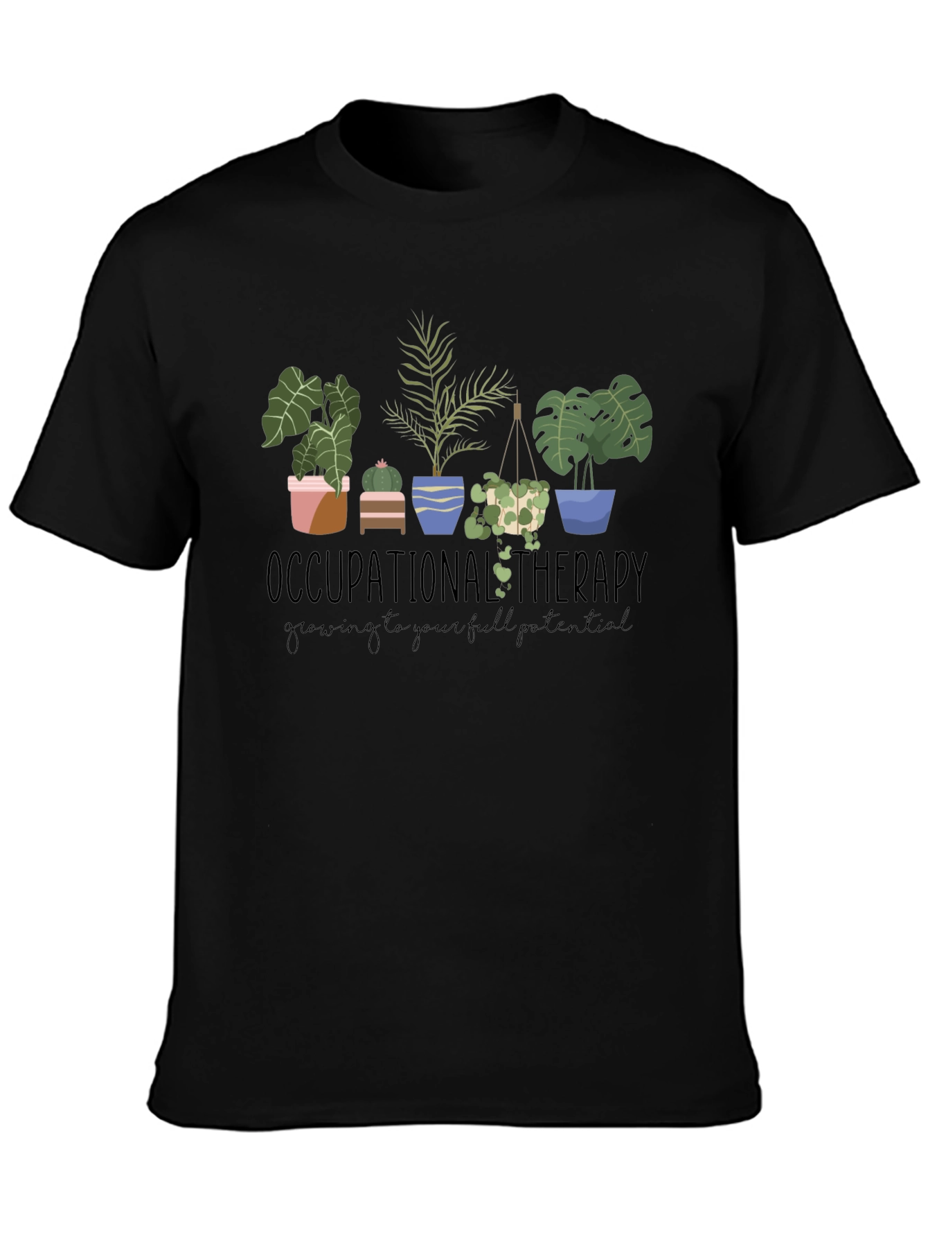 Occupational Therapy Plant Lover Graphic T-Shirt