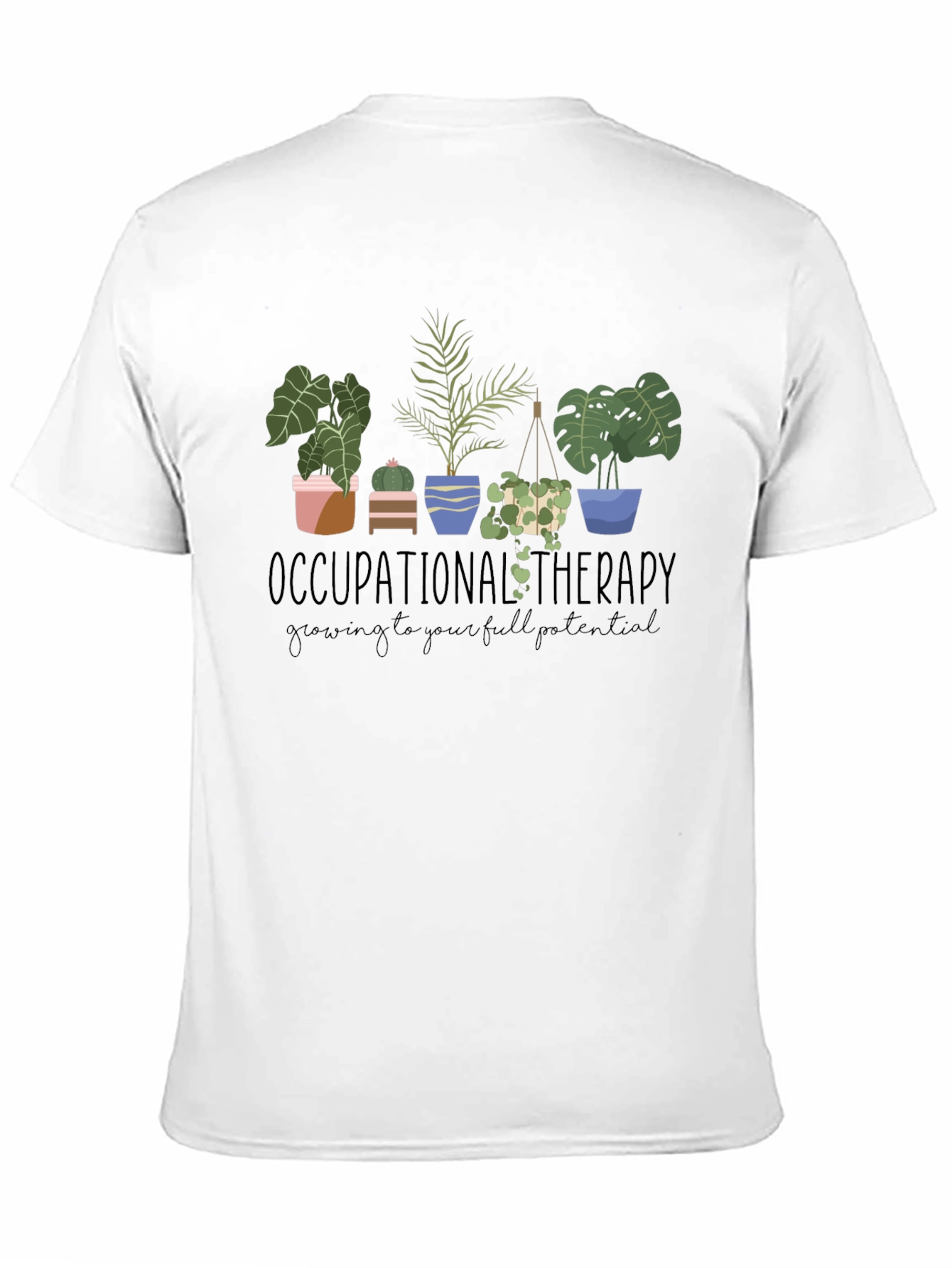 Occupational Therapy Plant Lover Graphic T-Shirt