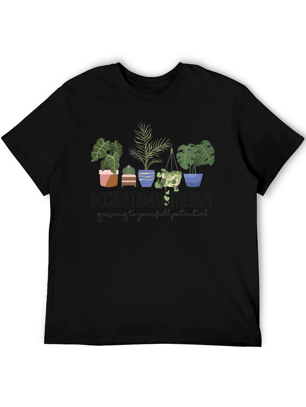 Occupational Therapy Plant Lover Graphic T-Shirt