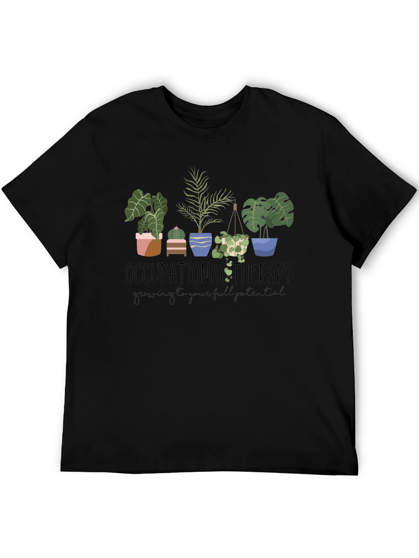 Occupational Therapy Plant Lover Graphic T-Shirt