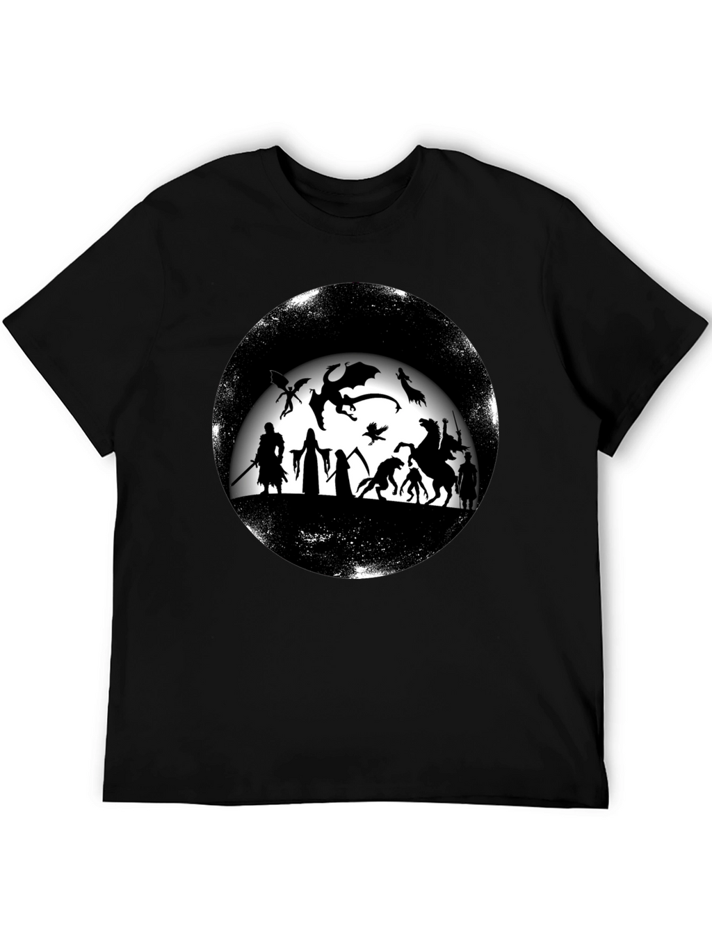 Fantasy Silhouette Graphic Tee
