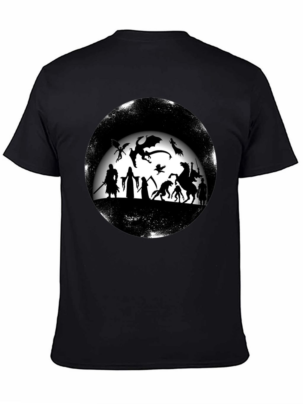 Fantasy Silhouette Graphic Tee