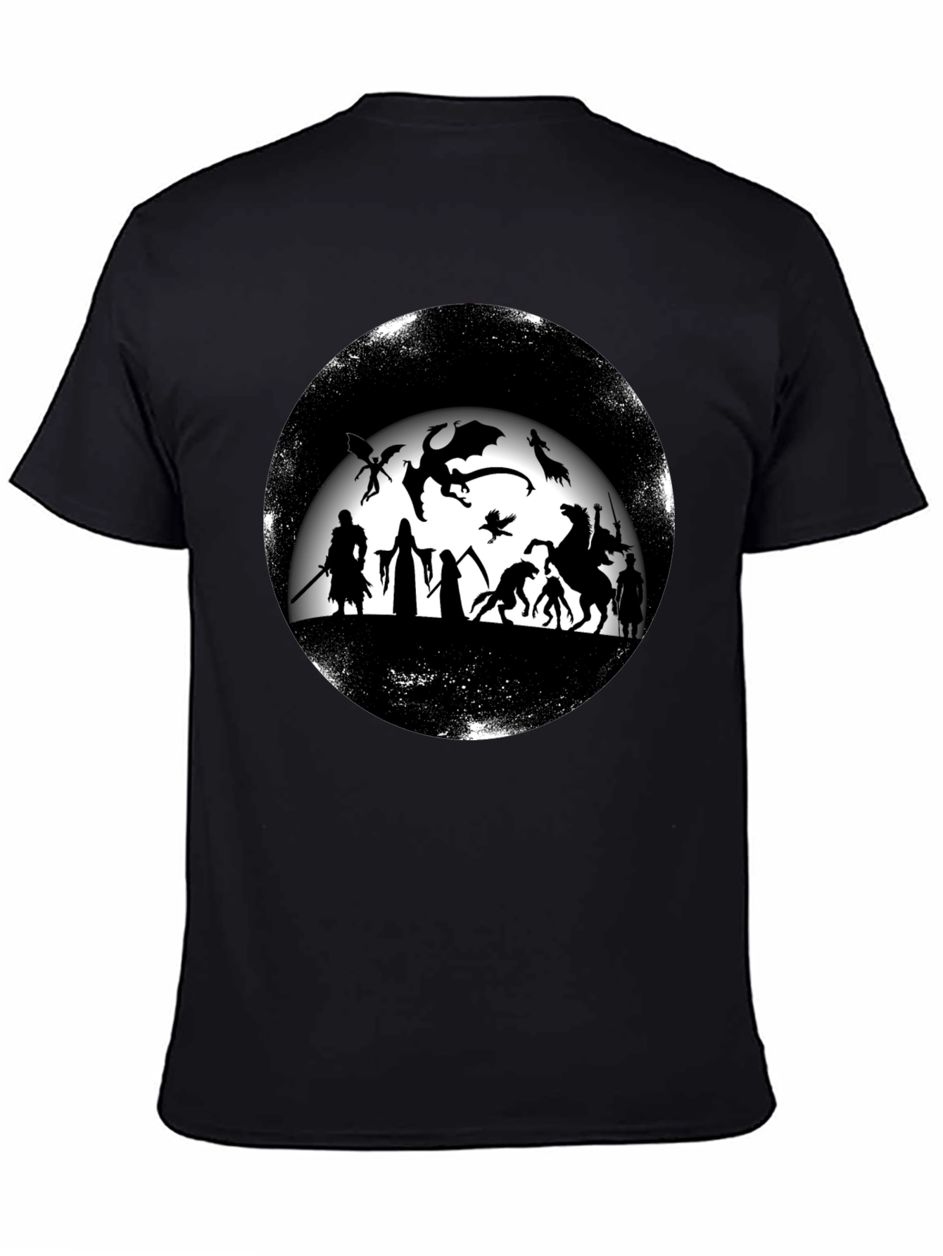 Fantasy Silhouette Graphic Tee