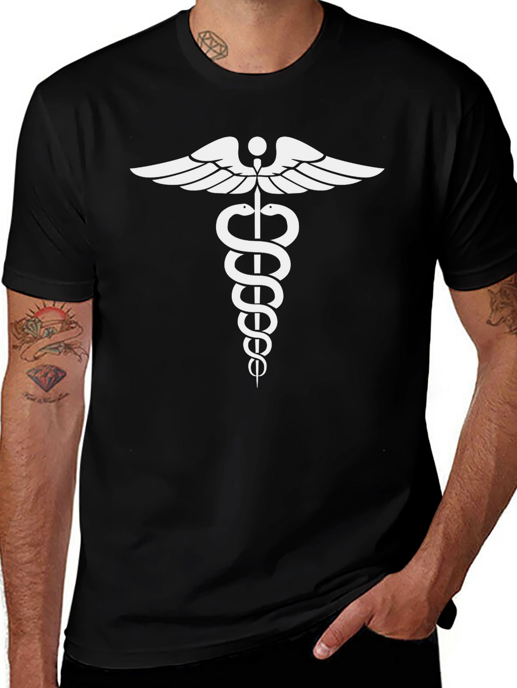 Medical Caduceus Symbol T-Shirt