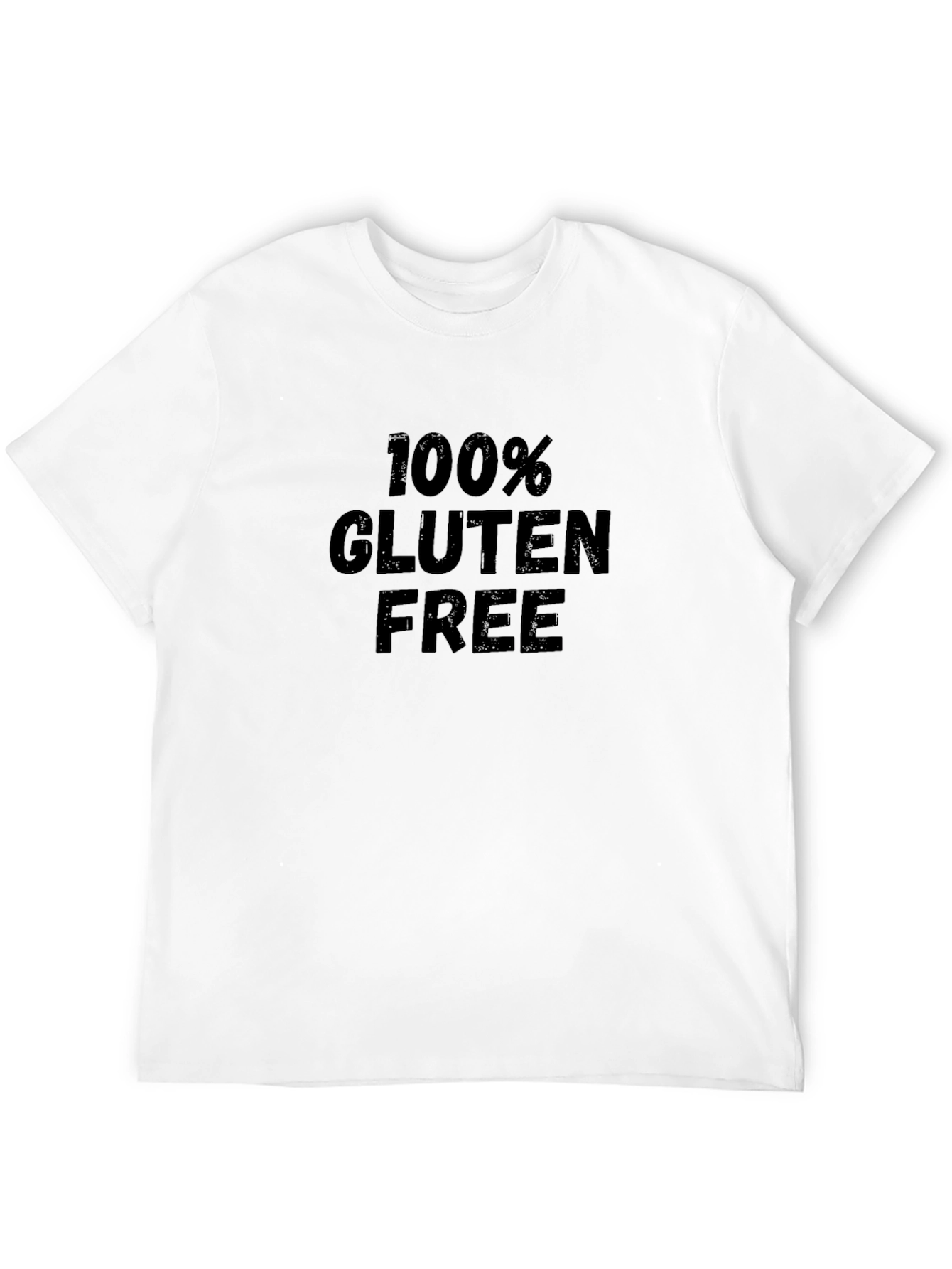100% Gluten Free Black T-Shirt
