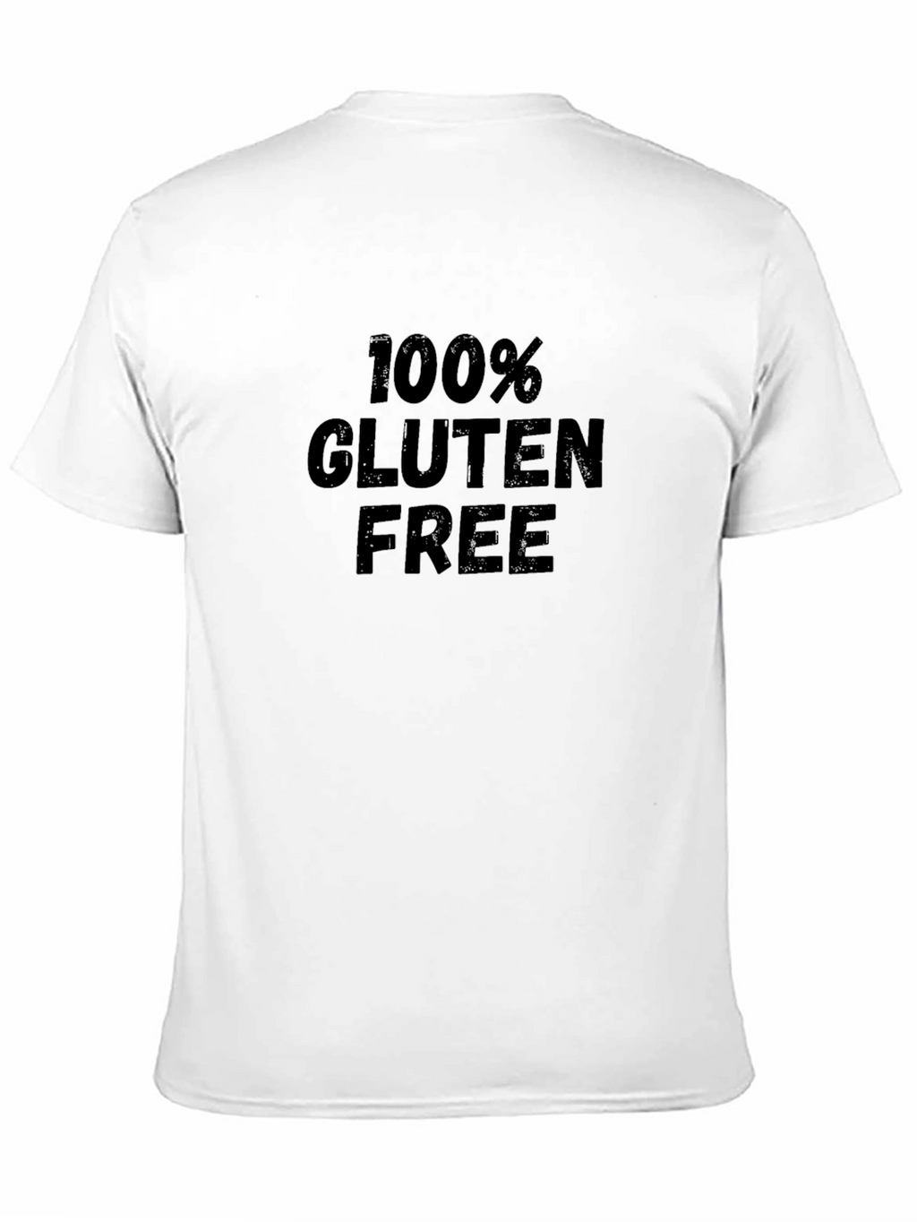 100% Gluten Free Black T-Shirt