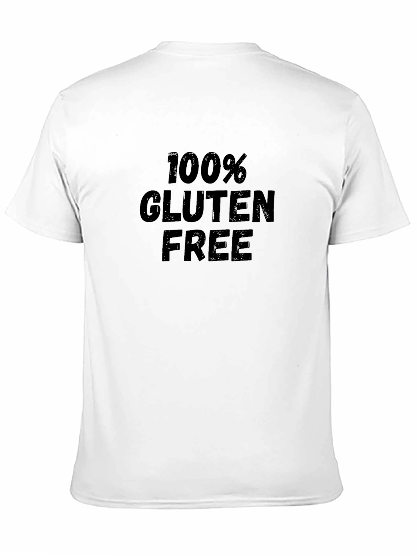 100% Gluten Free Black T-Shirt