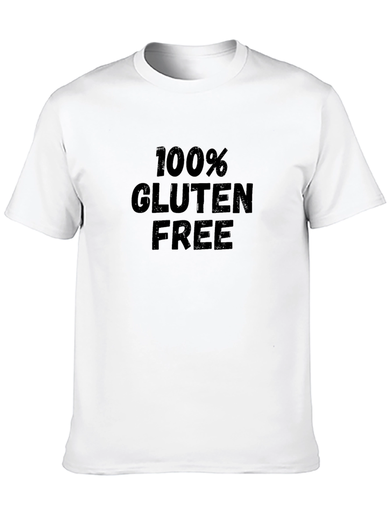 100% Gluten Free Black T-Shirt