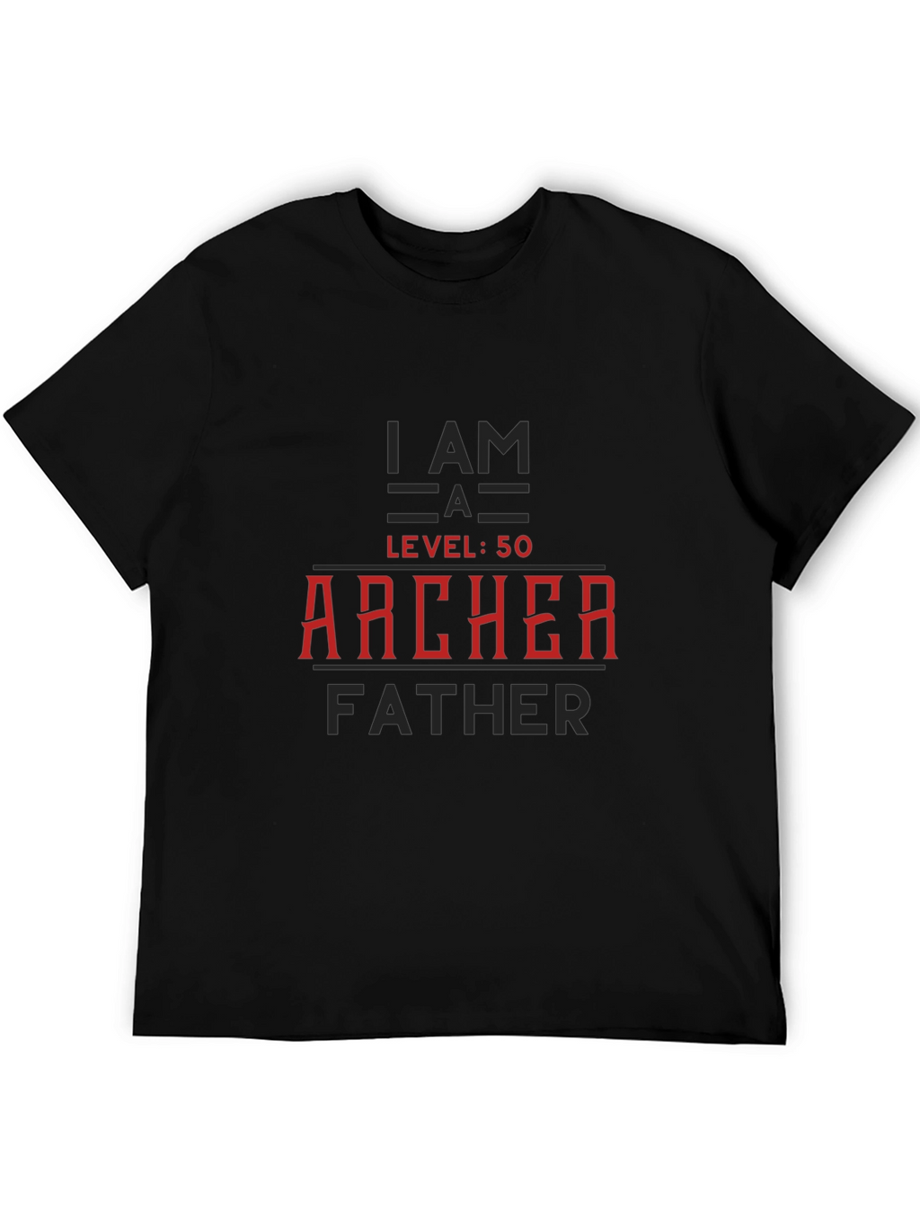 Archer Father Level 50 Graphic T-Shirt