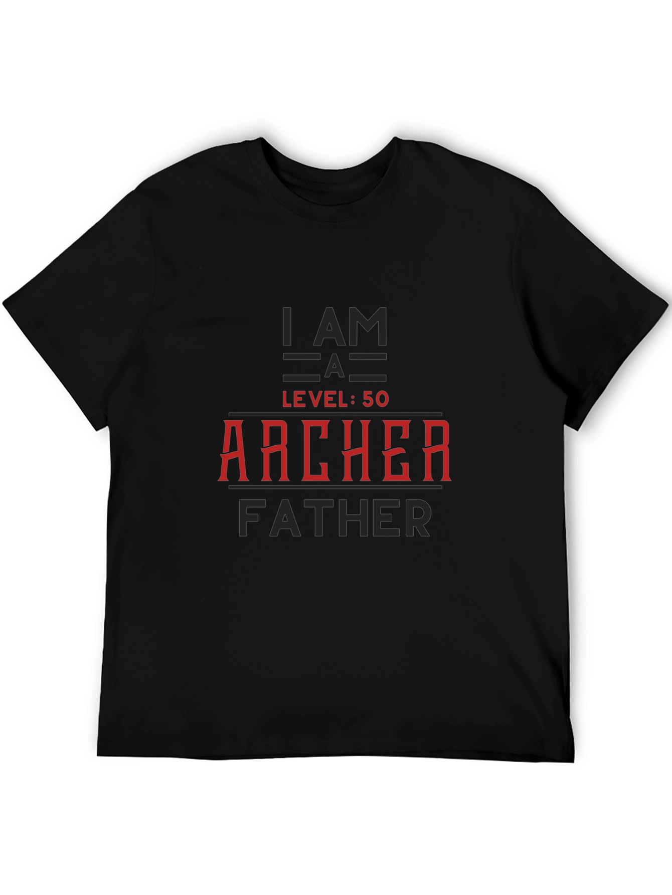 Archer Father Level 50 Graphic T-Shirt
