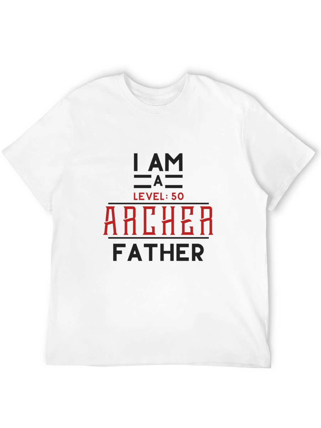 Archer Father Level 50 Graphic T-Shirt