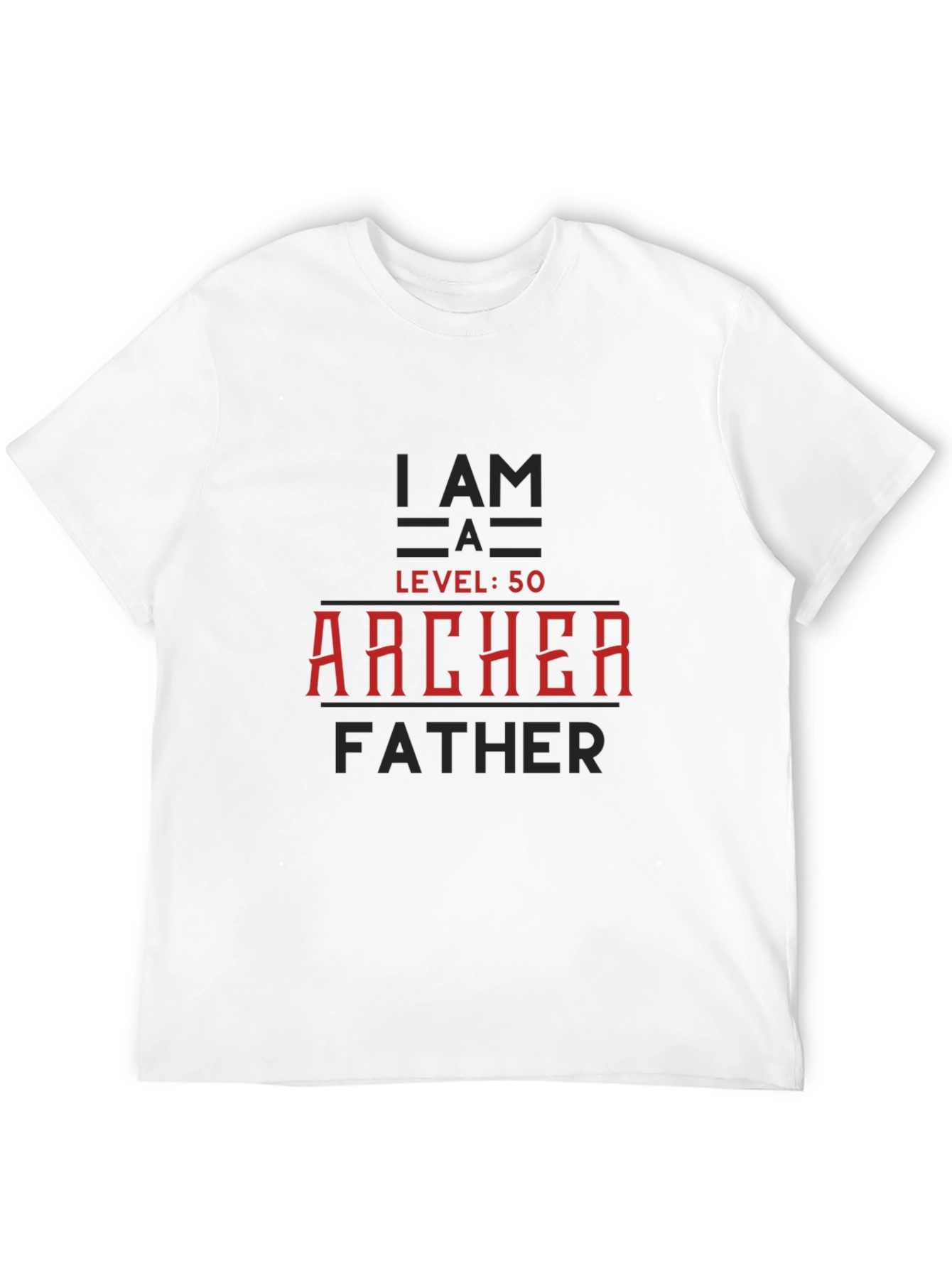 Archer Father Level 50 Graphic T-Shirt
